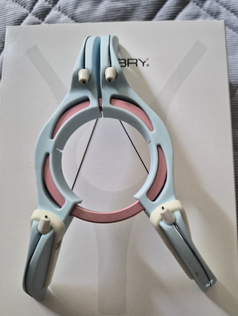 Sakura Blue & Pink Silicone Grip Clamp